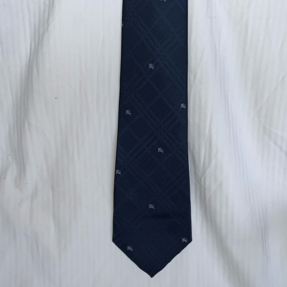 Vintage Burberry London 100% Silk Necktie